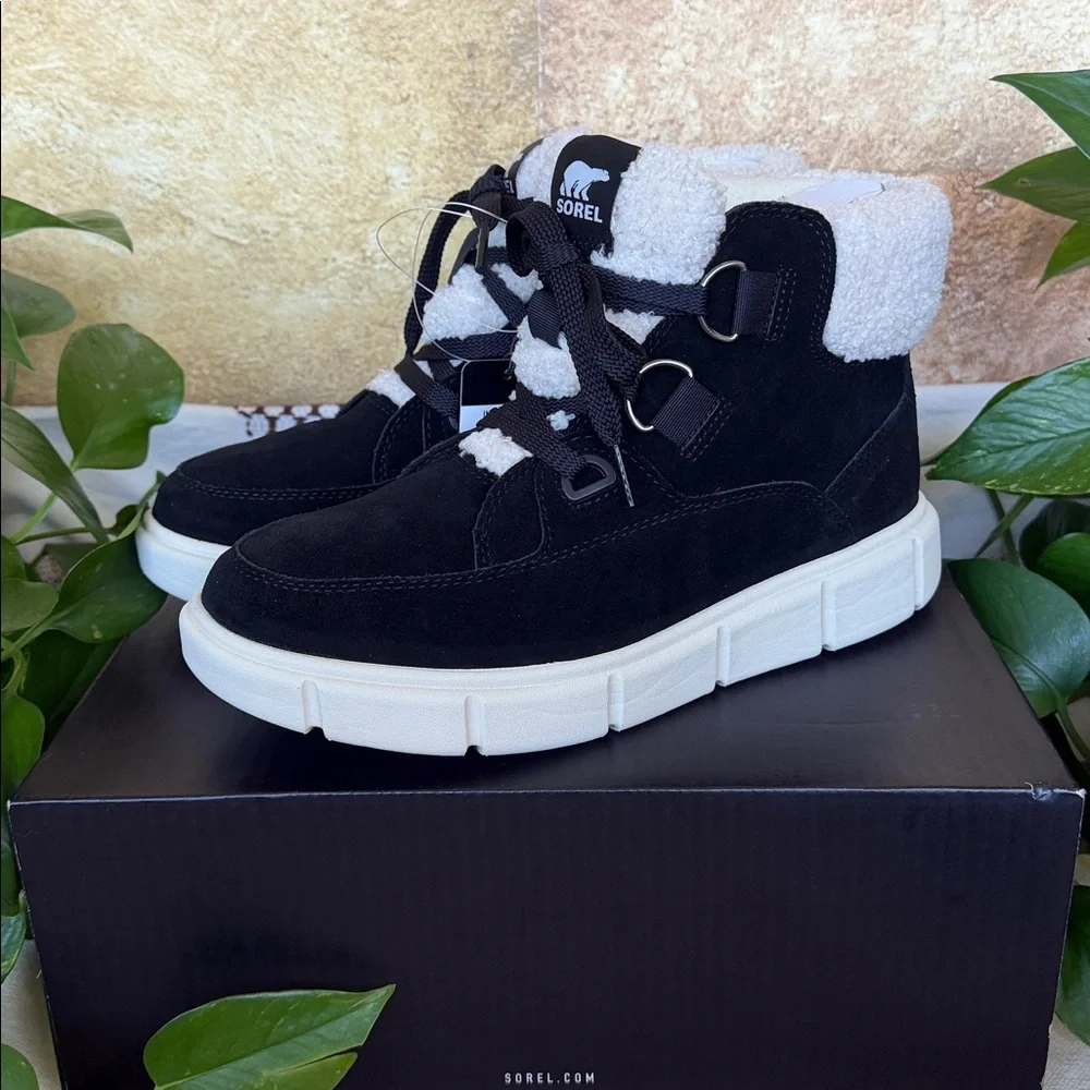 NEW Sorel Explorer III Waterproof Leather Insulated Winter Snow Boots, Size 10